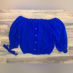 NWOT Hello Miss Juniors Top Size Large